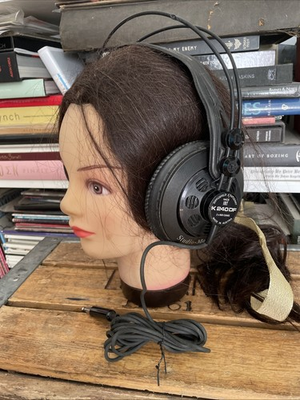 #ad Vintage AKG K240 DF 600 Ohm Studio Monitor Headphones Austria Working SEE VIDEO $189.95
