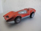 vintage 1970 Hot Wheels BUGEYE Redline Magenta Color Mattel