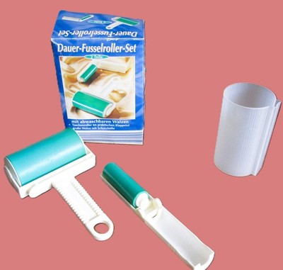 Haushalt Fusselroller - 2 Stück in 1 Pkg -Dauerfunktion durch abwaschbare Walzen