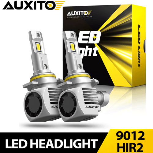AUXITO LED High 9012 Headlight Low Bulb Ultra ERROR Brightness FREE Q16 1-10Set - Picture 19 of 21