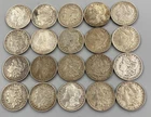 20 US Morgan Silver $1 1878-1904 mixed dates L24427