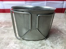 USGI AUTHENTIC MILITARY ISSUE CANTEEN CUP GENUINE SURPLUS 1QT USED NICE