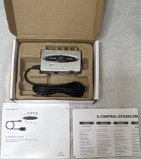 Behringer U-CONTROL UCA202 2-Ch USB Audio Interface Bus-Powered RCA/TOSLINK