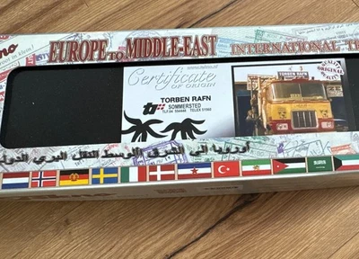Tekno Sattelzug Torben Rafn Europe to Middle-East Collectables Limitiert ovp - Bild 1 von 4