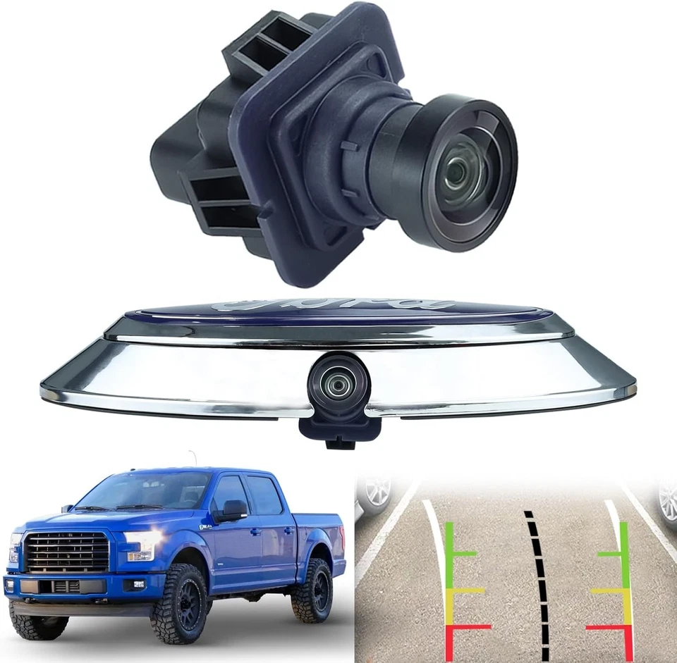 OEM-Style F-150 Backup Camera Kit (2011-2014) with Emblem & Waterproof Housing - Image 3 of 4