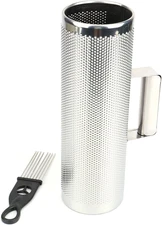 Latin Percussion 4" X 12" Metal Guiro with Scraper Instrument