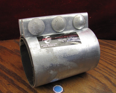 Morris 4'' Pipe Coupler 101.6 MMOD Coupling 3-1/2-3C SO # 080913R