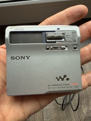 Sony Minidisc Net MD Walkman MZ-N1 Minidisk NetMD Player Full Set - Tested!