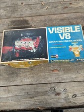 Vintage Revell Visible V8 Operating Engine Model 1977