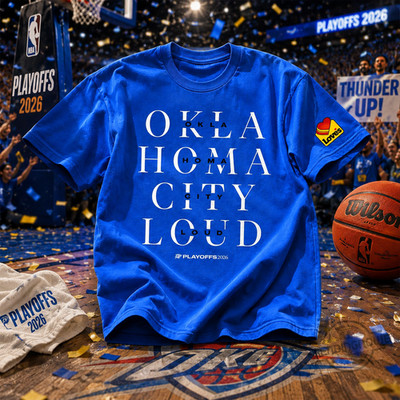 2026 Oklahoma City Thunder Western Conference Finals Game 1 Playoff Loud Shirt