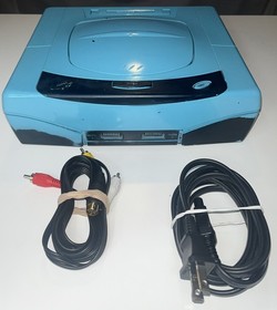 SEGA Saturn MK-80000A Blue painted Console Only Tested/Working See Pictures