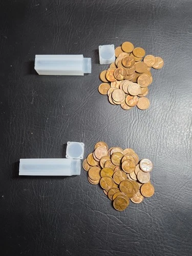 Roll of 1954 S & 1956 D AU/UNC Lincoln Wheat Pennies