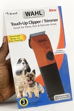 Wahl Touch-Up Clipper/Trimmer Cordless Pet Hair Trimmer w/ Detachable Blades