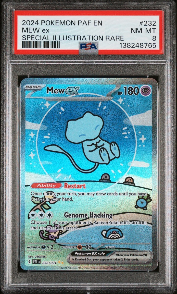 Mew ex 232/091 SV: Paldean Fates Holo for sale online | eBay
