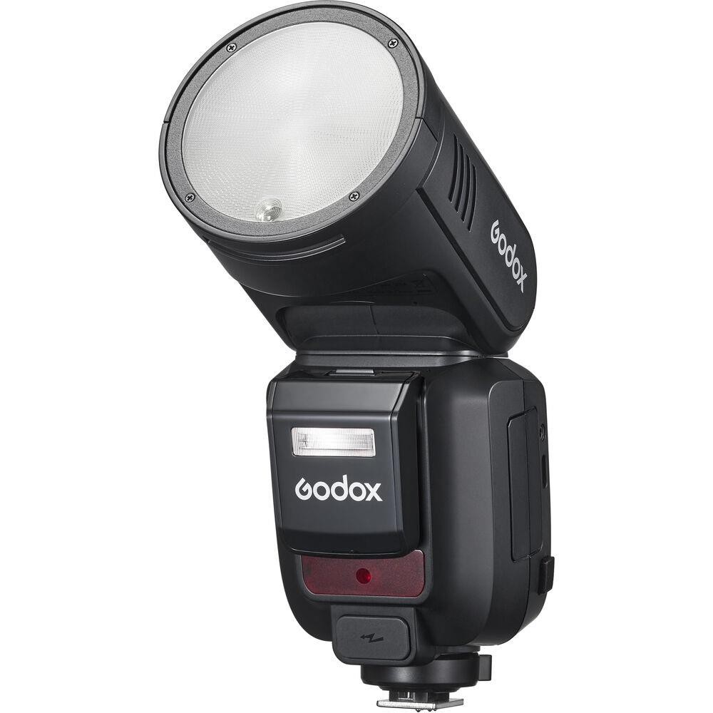Godox V100 Round-Head Speedlite Flash - For Fujifilm