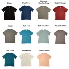 Member's Mark Mens Essential Short Sleeve Crewneck Classic Fit Tee, MM22170