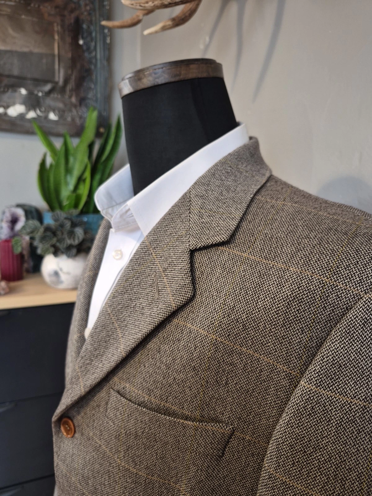 🇮🇹 Metz & Co Men's 3-button Wool Sports Coat Italy 41R Brown Check
Opens in a new window or tab