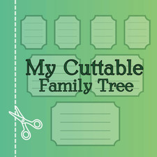 My Cuttable Family Tree: Blank Genealogy Charts with Additional Lined Sheets - F