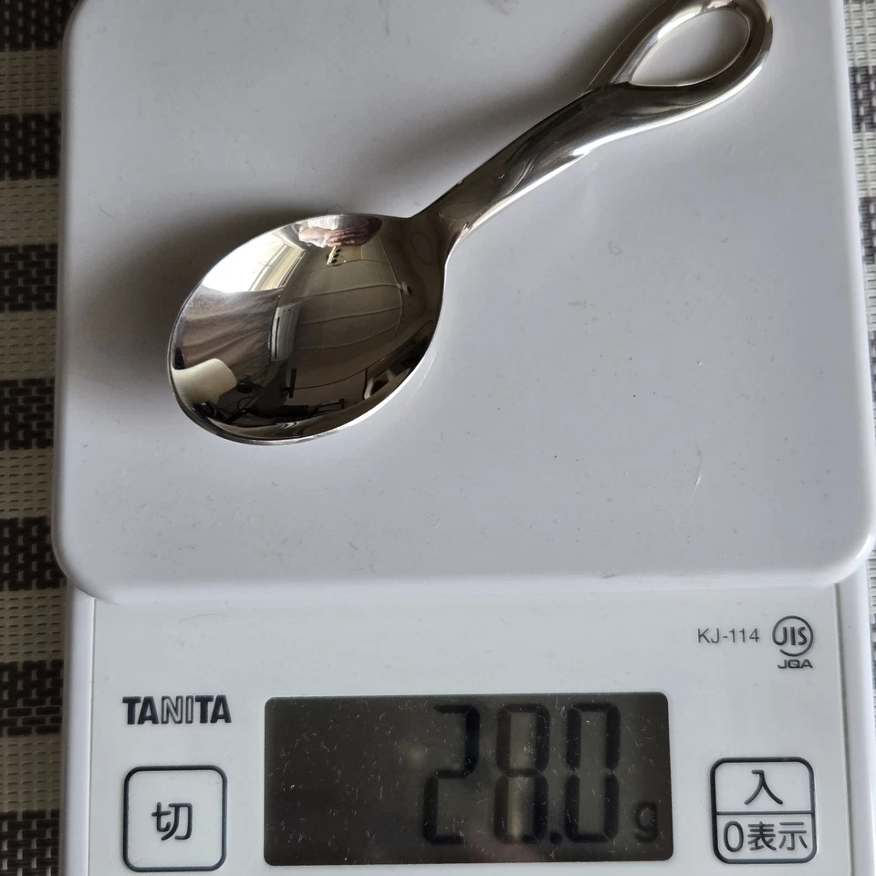 TIFFANY & CO. Cucchiaio Bambino Argento Sterling 925 Elsa Peretti Italia 10... - Immagine 2 di 4