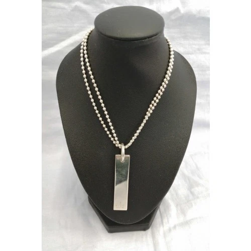 GUCCI Collana Placca Catena Sfera Giappone