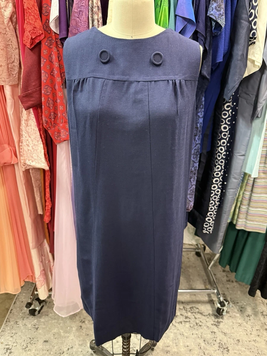 knee length dresses for ladies Lillian Linen Shift Dress