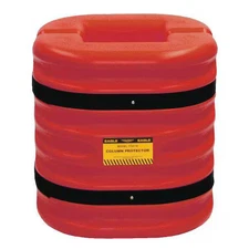 Column Protectr, Fits 10 In., Hdpe, Rd,  172410Red