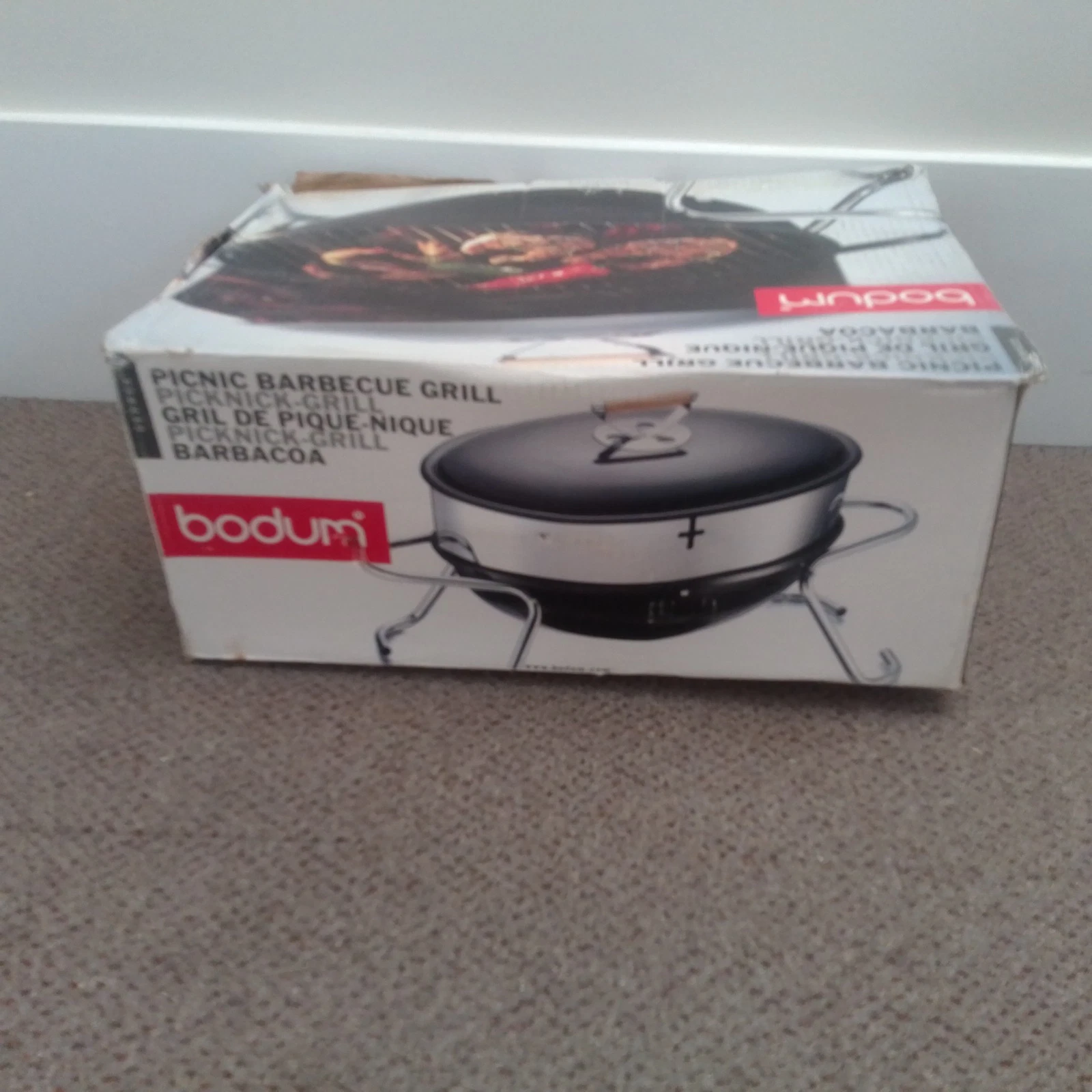 Vintage BBQ Bodum George - Picnic 6010 Grill Barbecue Portable
Opens in a new window or tab