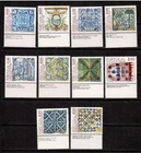 PORTUGAL PORTUGUESE TILE LOT 10 DIFFERENT NEW MNH