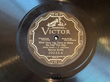 Mamie Smith Victor 20233 Sweet Virginia Blues Jazz 78 Tom Morris Jazz E