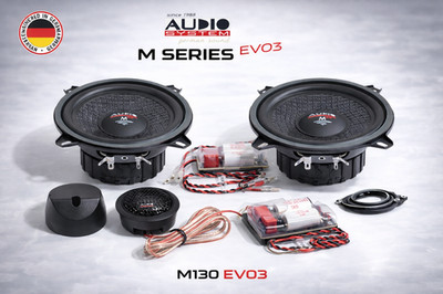 Audio System M130 EVO3 M-Serie13 cm (5.25'') 2-Wege Komponenten Lautsprecher Set