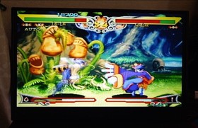 Vampire Savior Sega Saturn Japan CIB w/ 4MB RAM Cartridge & Card