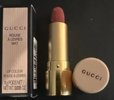 Gucci Rouge A Levres Mat Lip Colour THEY MET IN ARGENTINA #208 1g Mini