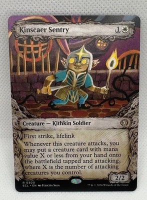 Kinscaer Sentry Showcase 300 Lorwyn Eclipsed Showcase R NM MTG Card