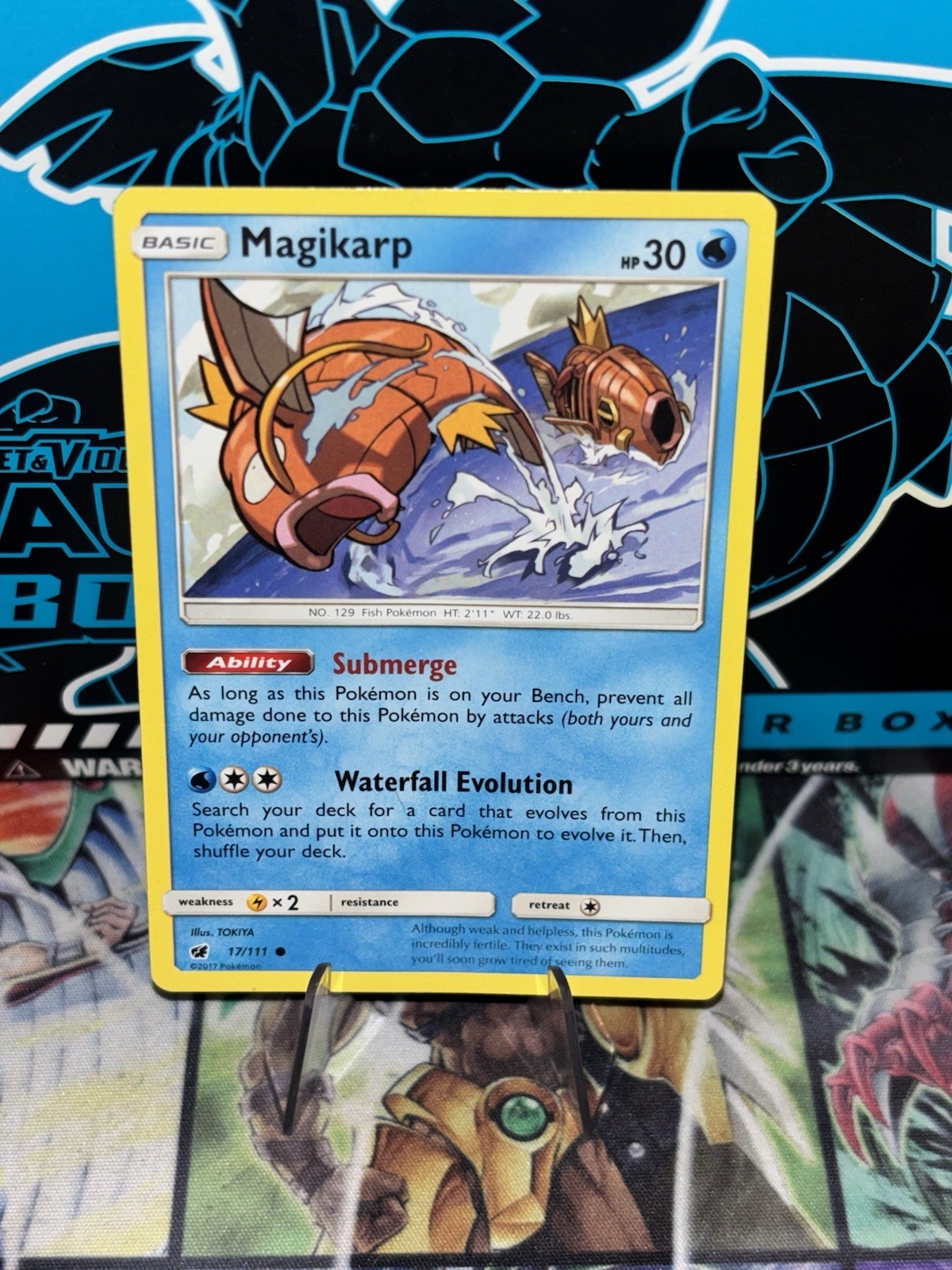 Magikarp 17/111 Sm-Crimson Invasion Regular