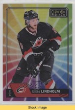 2016-17 O-Pee-Chee Platinum Rainbow Color Wheel Elias Lindholm #97 READ t4m
