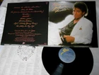 Michael Jackson THRILLER 1982 LP 1st A1 B1 Original EPC 85930 +Lyric Bag VG+