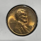 1957-D 1C RD Lincoln Cent F5150