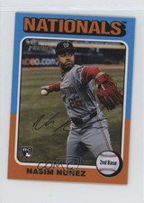 2024 Topps Heritage High Number Mini Nasim Nunez Nasim Nuñez #687 05ns