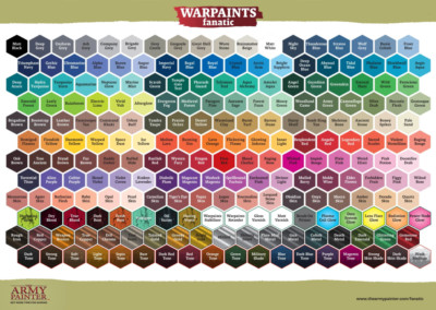 The Army Painter Warpaints Fanatic Acryl Farbenauswahl high pigment colours 18ml