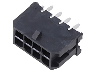 43045-0825 Microfit 3.0 Vert PTH /clip DR 15Au 8Ckt MOLEX