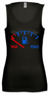 Gas Wars Damen Tank Top Climate Change Green Energy Big Oil Save The World Fun