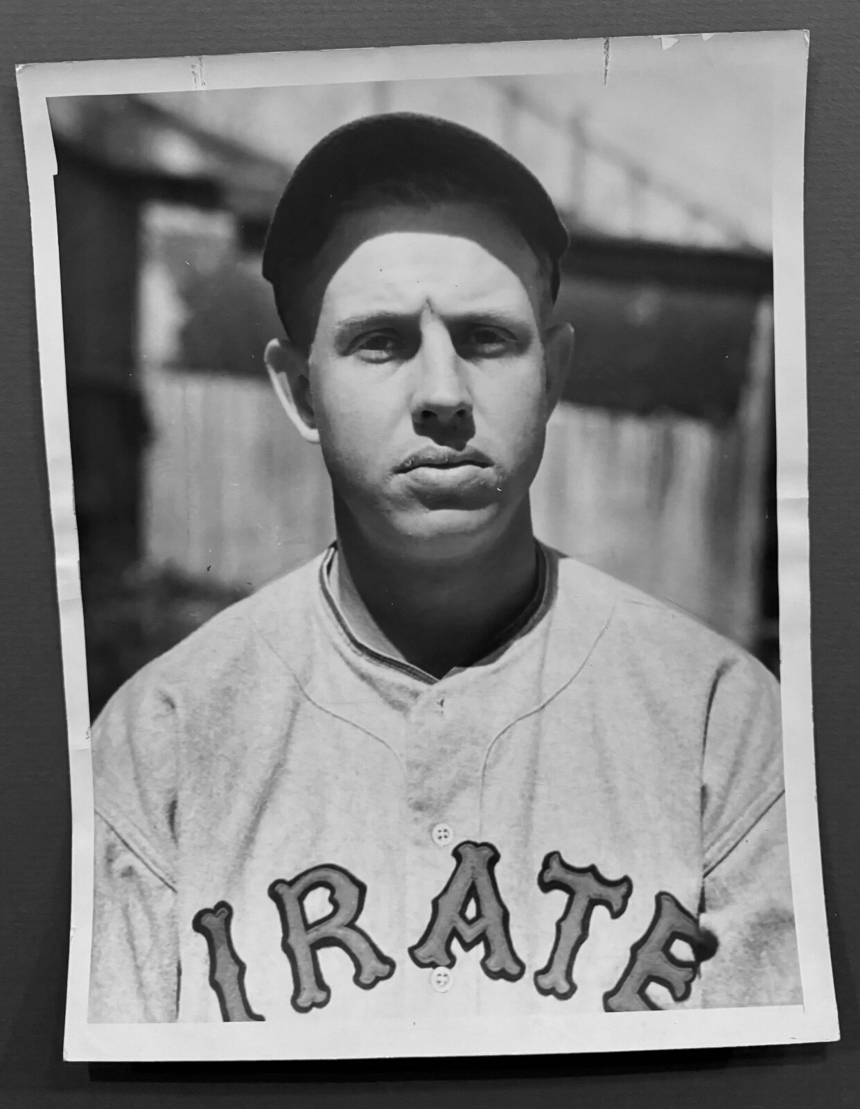 1930年代 Bill Brubaker Pittsburgh Pirates Type 1 スポーツニュース 写真 6.5x8.5 - 画像1/2