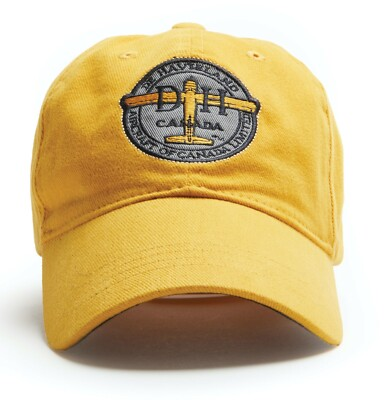 #ad De Havilland Hat Burnt Yellow Beaver Bush Pilot Vintage Aviation HAT 0116 $33.99