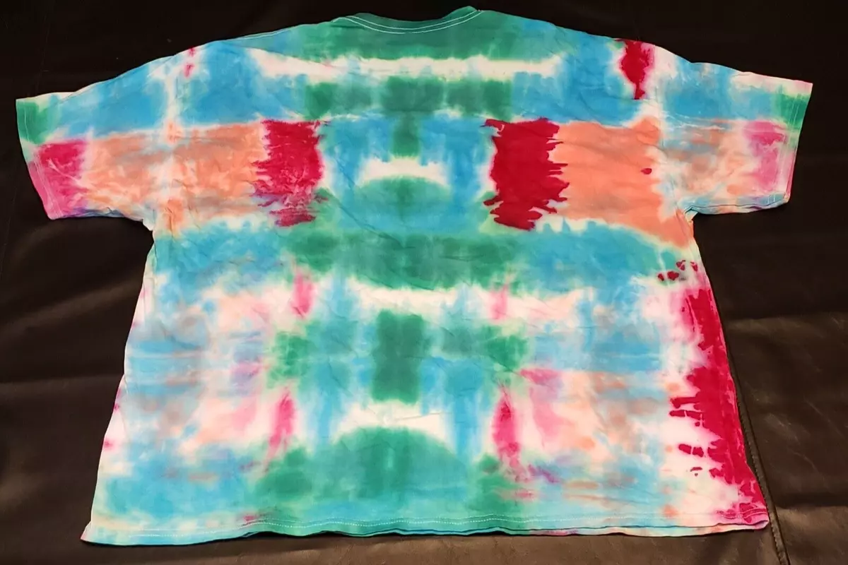pink and white tie dye shirt