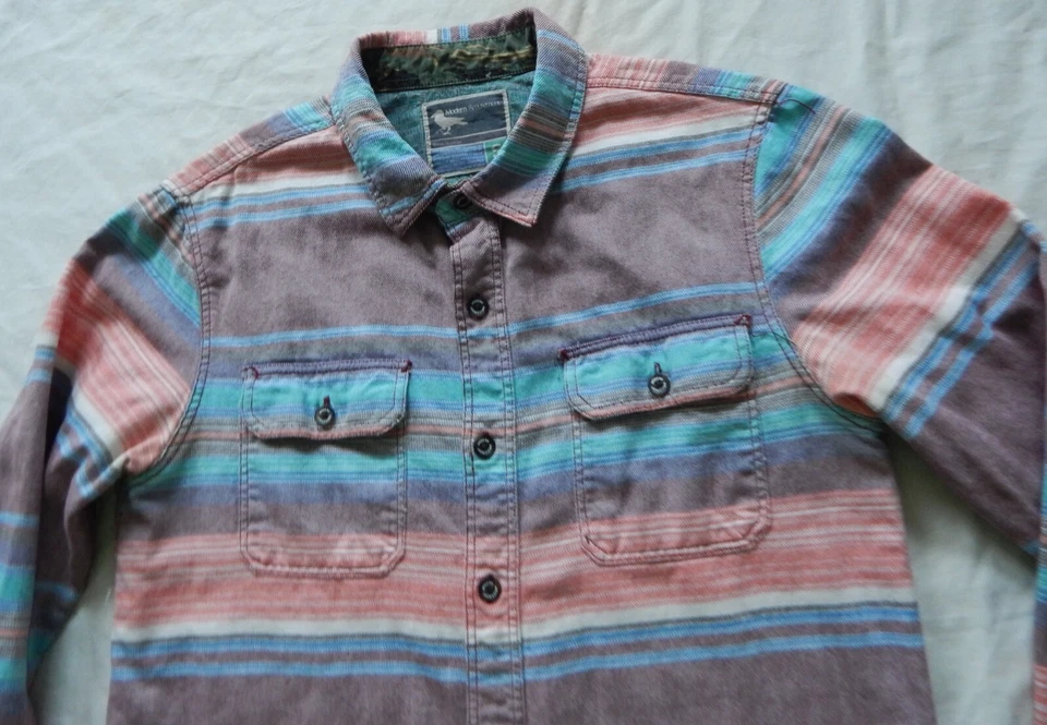 Camisa listrada rosa roxa manga longa com botões - Pequena masculina diversão moderna - Imagem 4 de 4