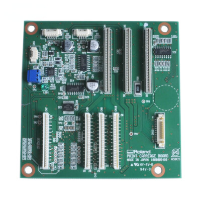 Original Roland RE-640 / RA-640 Printer Print Carriage Board - W701987010