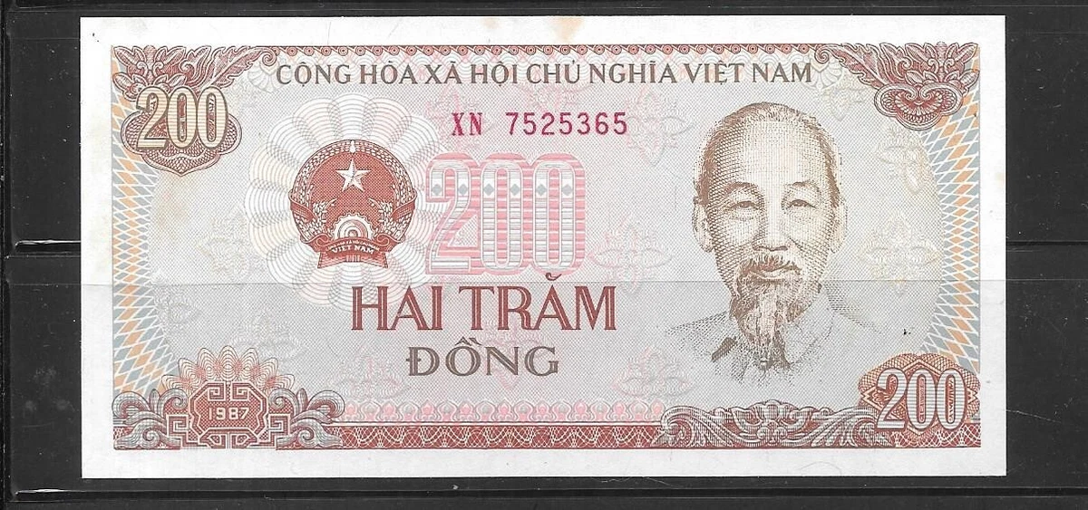 200 ₫ Denomination 1987 Vietnamese Paper Money for sale | eBay