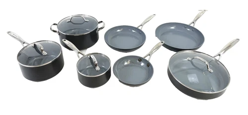 GreenPan VALENCIA PRO 11-Piece (4 Pans & 3 Pots) Ceramic Nonstick Cookware Set