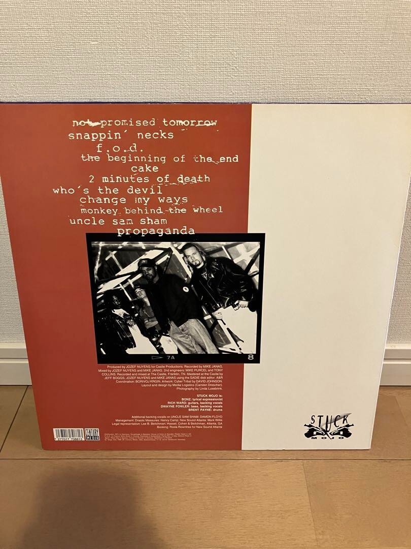 Stuck Mojo / Snappin' Necks 1995 Germany LP Vinyl Century