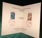 FRENCH FIRST DAY COVERS Premiere jour 1969 Croix Rouge Nicolas Mignard